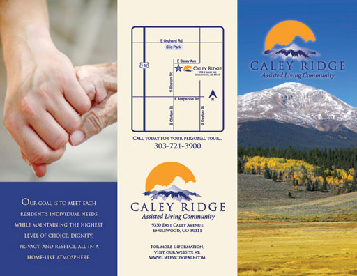 Caley Ridge Trifold Brochure Design