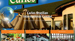 Carlos Brazilian Website Design