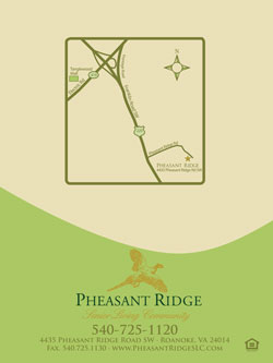 Pheasant Ridge Presentation Folder Design