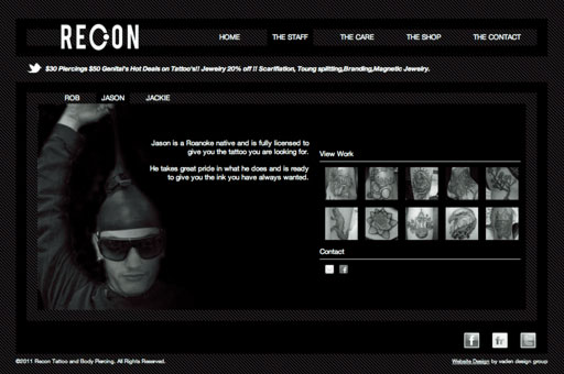 Recon Website
